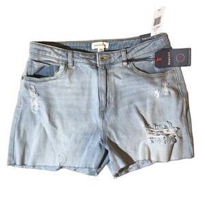 REWIND Denim Shorts Light wash distressed Size 7/28 - NEW